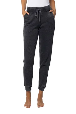 451CK chicka-d Ladies Burnout Campus Sweatpant