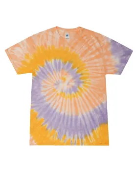 1000 Colortone Multi-Color Tie-Dyed T-Shirt
