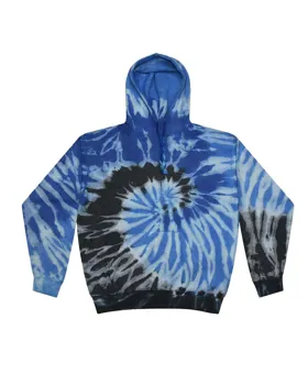 8600 Colortone Tie-Dyed Cloud Fleece Hooded Sweatshirt