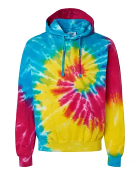 8777 Colortone Tie-Dyed Hooded Sweatshirt