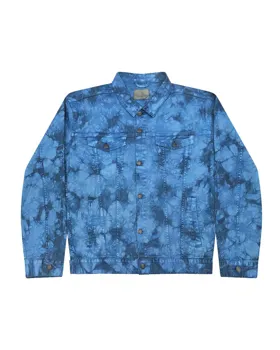 9050 Colortone Tie-Dyed Denim Jacket
