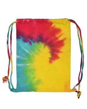 9500 Colortone Tie-Dyed Drawstring Backpack