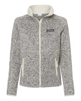 195893 Columbia Womens Sweater Weather Fleece Full-Zip