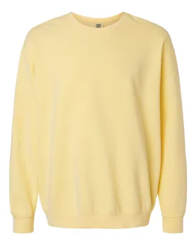 1466 Comfort Colors Garment-Dyed Lightweight Fleece Crewneck Sweatshirt
