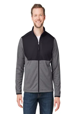 CE74 Core 365 Mens Venture Heathered Stripe Hybrid Jacket