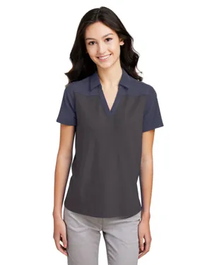 CE112CW Core 365 Ladies Fusion ChromaSoft Colorblock Polo