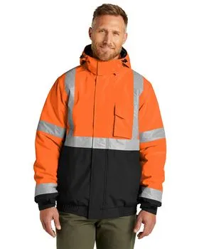 CSJ500 CornerStone ANSI 107 Class 3 Economy Waterproof Insulated Bomber Jacket