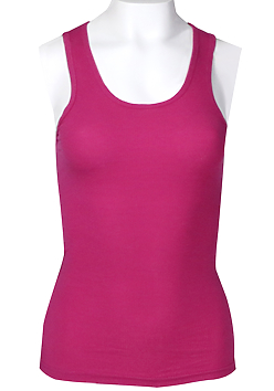 LC7703 Cotton Heritage Womens Fitted 2x1 Rib Tank