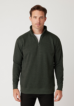 M2475 Cotton Heritage Quarter-Zip Fleece