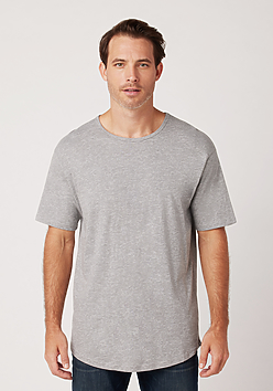 MC1050 Cotton Heritage Unisex Drop Tail T-Shirt
