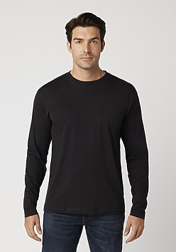 MC1144 Cotton Heritage Mens Long Sleeve T-Shirt