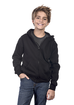 Y2560 Cotton Heritage Youth Full-Zip Hoodie