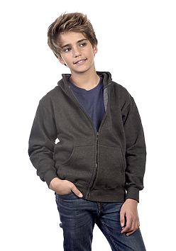 Y2560 Cotton Heritage Youth Full-Zip Hoodie