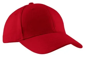 CP82 Port & Company Brushed Twill Cap.