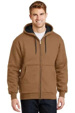 CS620 CornerStone - Heavyweight Full-Zip Hooded Sweatshirt with Thermal Lining.