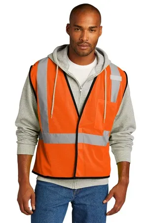 CSV100 CornerStone ANSI 107 Class 2 Economy Mesh One-Pocket Vest. CSV100 CornerStone ANSI 107 Class 2 Economy Mesh One-Pocket Vest.