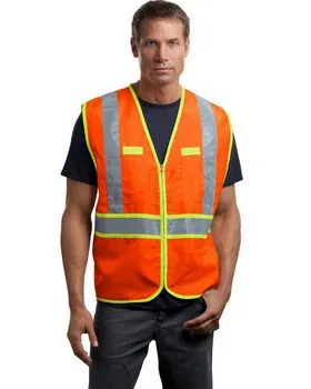 CSV407 CornerStone - ANSI 107 Class 2 Dual-Color Safety Vest.
