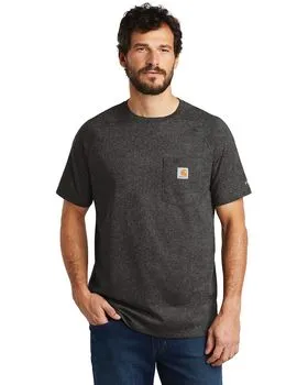 CT100410 Carhartt Force Cotton Delmont Short Sleeve T-Shirt. CT100410 Carhartt Force Cotton Delmont Short Sleeve T-Shirt.