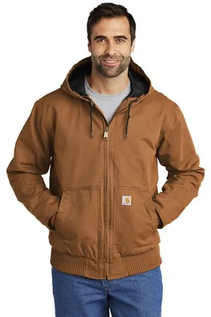CT104050 Carhartt Washed Duck Active Jac.