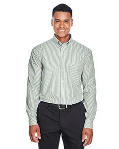 D645 Devon & Jones Mens Crown Woven Collection Banker Stripe