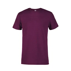 12601 Delta Soft Adult 4.3 oz. Soft Spun Pepper Heather Tee