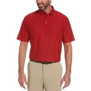 PEM101 DELTA APPAREL SPACE DYE POLO