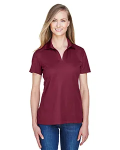 DG20W Devon & Jones CrownLux Performance Ladies Plaited Polo