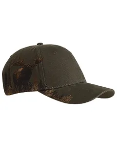 DI3295 Dri Duck Brushed Cotton Twill Moose Cap