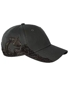 DI3325 Dri Duck Brushed Cotton Twill Excavating Cap