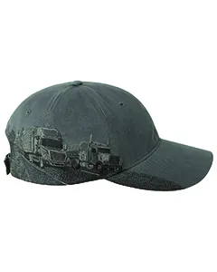 DI3350 Dri Duck Brushed Cotton Twill Trucking Cap