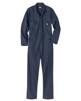 4861L Dickies Basic Blended Long Sleeve Coverall - Long Sizes