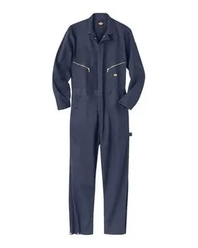 4877L Dickies Deluxe Long Sleeve Cotton Coverall - Long Sizes