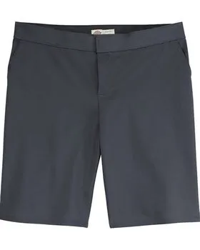 FR22 Dickies Womens Flat Front Shorts