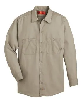 L535 Dickies Industrial Long Sleeve Work Shirt