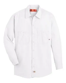 L535 Dickies Industrial Long Sleeve Work Shirt