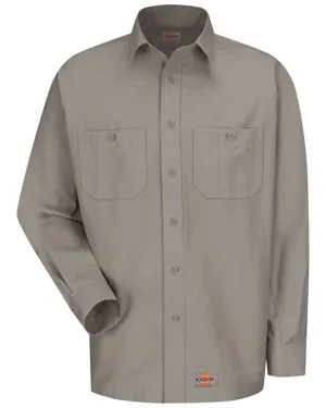 WS10 Dickies Long Sleeve Work Shirt