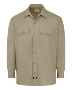 5549 Dickies Heavyweight Cotton Long Sleeve Shirt 5549 Dickies Heavyweight Cotton Long Sleeve Shirt