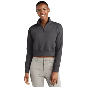 DT6111 District Womens V.I.T. Fleece 1/2-Zip