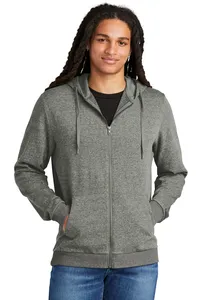DT1302 District  Perfect Tri Fleece Full-Zip Hoodie