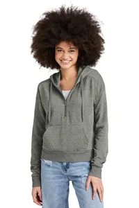 DT1311 District  Womens Perfect Tri Fleece 1/2-Zip Pullover