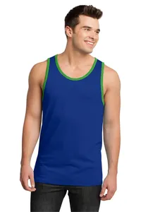 DT1500 District - Young Mens Cotton Ringer Tank DT1500 District - Young Mens Cotton Ringer Tank