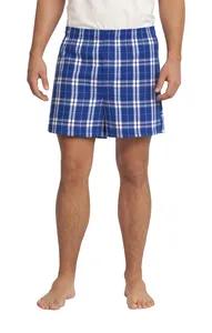 DT1801 District - Young Mens Flannel Plaid Boxer. DT1801 District - Young Mens Flannel Plaid Boxer.