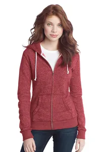 DT292 District  - Juniors Marled Fleece Full-Zip Hoodie