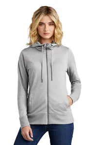 DT673 District  Womens Featherweight French Terry Full-Zip Hoodie