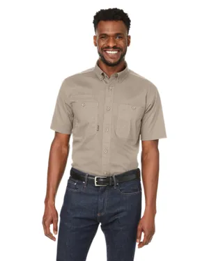4451DD Dri Duck Mens Craftsman Ripstop Short-Sleeve Woven Shirt