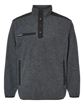 7353 Dri Duck Mens Ranger Melange Heather Fleece