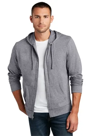 DT1100 District Jersey Full-Zip Hoodie. DT1100 District Jersey Full-Zip Hoodie.