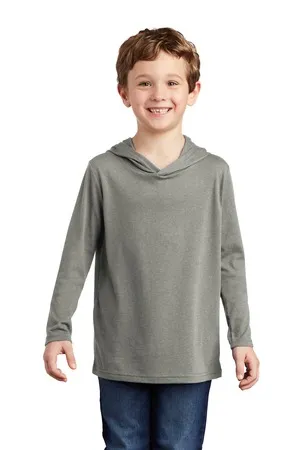 DT139Y District Youth Perfect Tri Long Sleeve Hoodie DT139Y District Youth Perfect Tri Long Sleeve Hoodie