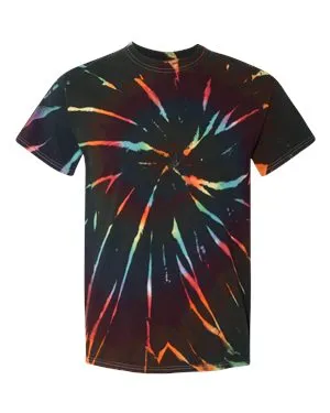 200MS Dyenomite Multi-Color Spiral Tie-Dyed T-Shirt