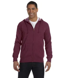 EC5680 econscious Mens Organic/Recycled Heathered Full-Zip Hooded Sweatshirt